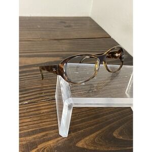 Ray-Ban RB4061-642/57 Womens Polished Havana Butterfly Full Rim Eyeglasses Frame